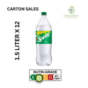 Sprite 1.5L Bottle Drinks Carton Sales (12 bottles per carton) –